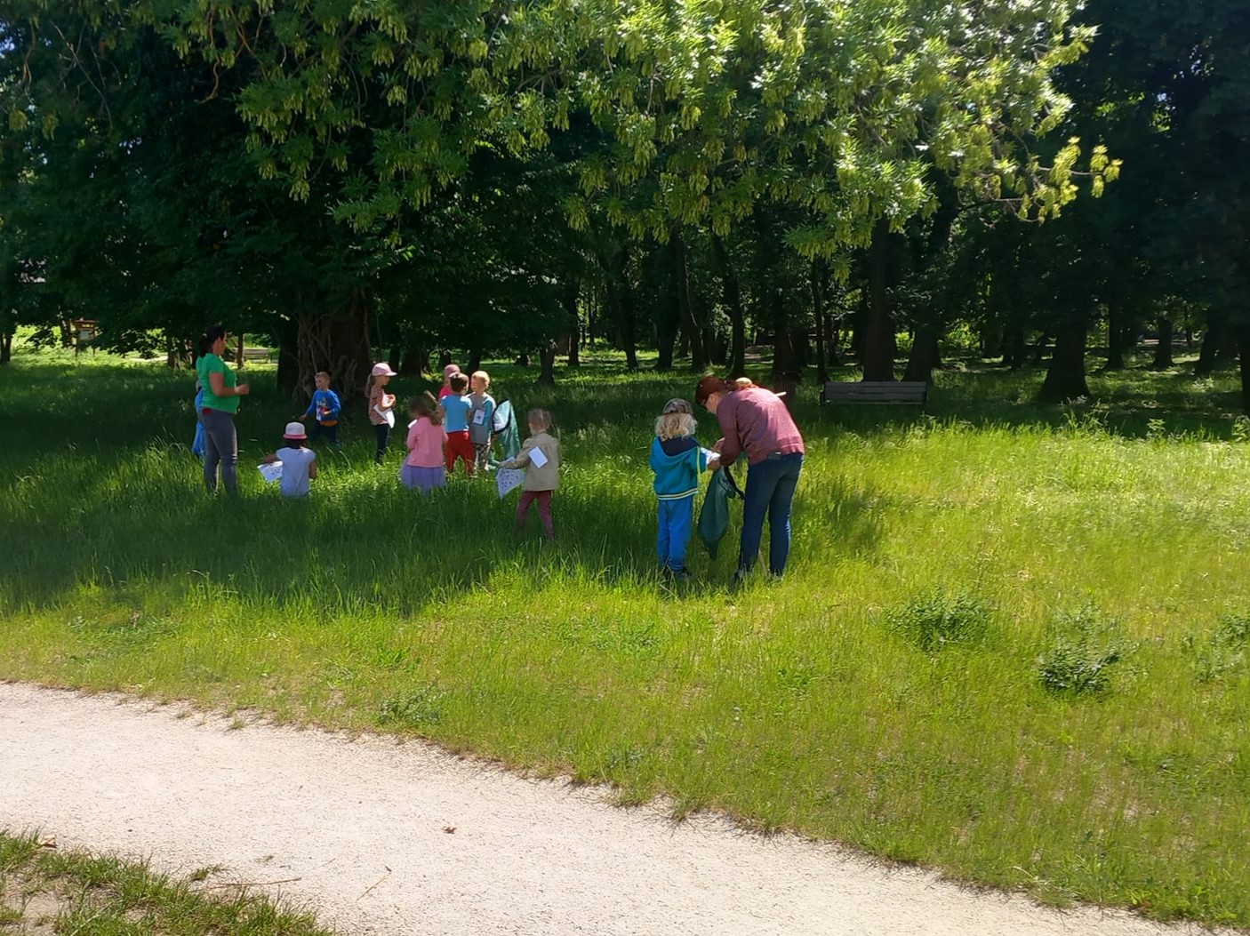 Envirovzdelávanie v teréne_žiaci ZŠ a MŠ_Ekocentrum Stupava_NATURA 2000