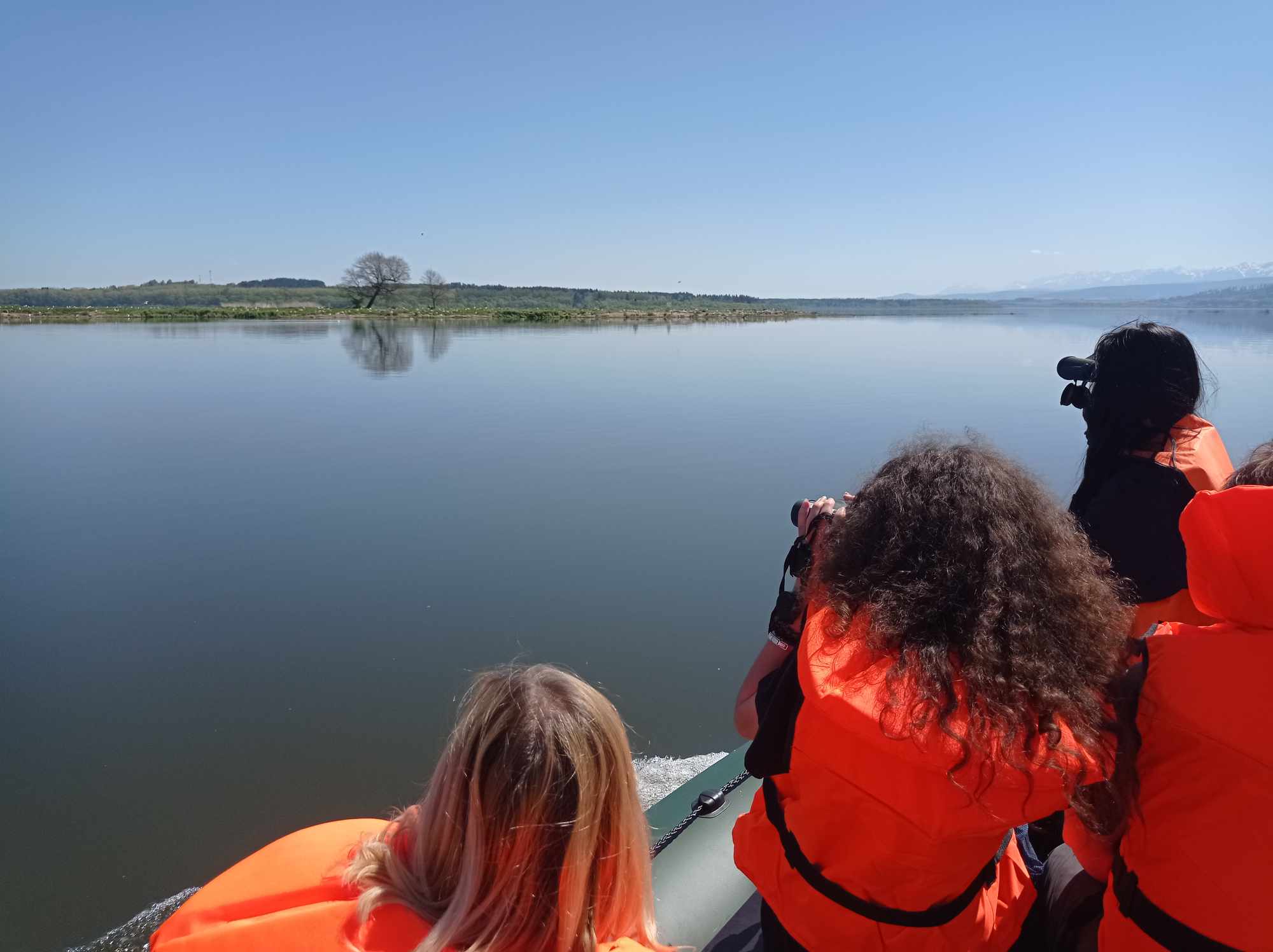 Exkurzia na člne_TUZVO_Oravská priehrada_Natura 2000